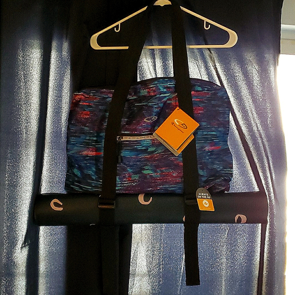 C9 Champion Yoga tote with yoga mat